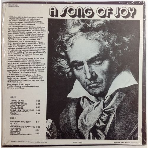 RARE: A Song Of Joy by The Voices of Love & Peace - Pickwick SPC-3240 [vinyl LP]