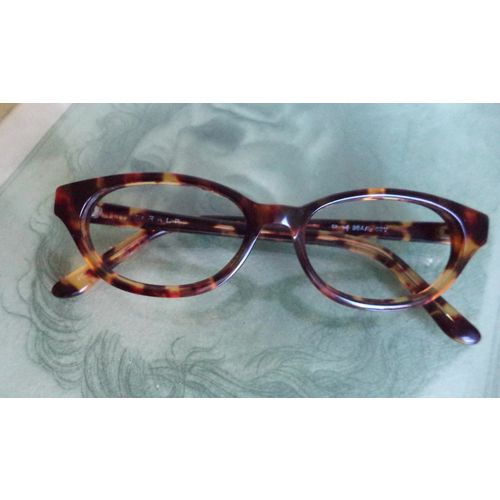 Ralph Lauren RL Eyeglasses Cateye Tortoise Horn Rim 954S Vintage Sunglasses