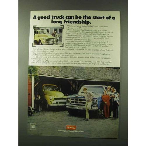 1978 GMC Trucks Ad - Start of a Long Friendship