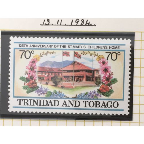 Trinidad & Tobago 1984 St Mary's Children 70c Home Mounted Mint MM SG 667 stamp