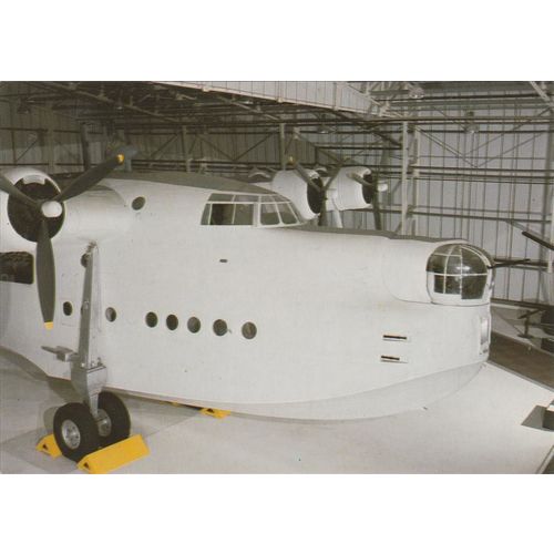 Short Sunderland Military Aircraft Postcard (AM1858)
