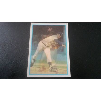 1986 Sportflics Rookies Card # 42 Eric King Excellent (5) Detroit Tigers