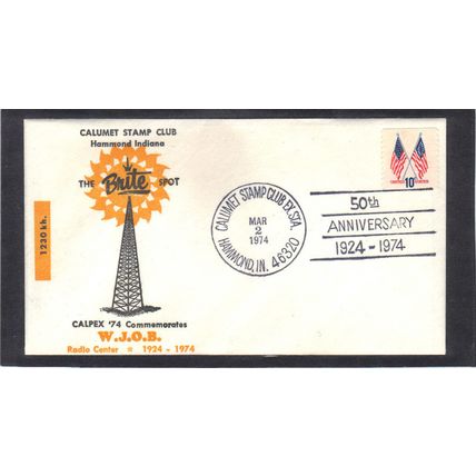 Event CALPEX 74' 1519 10c Flags (Cachet-U/A) CV41363