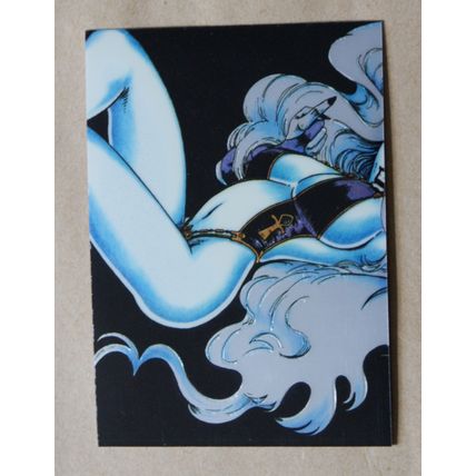 Lady Death All-Chromium Base trading Card # 44 (C) 1994 Chaos Krome comics