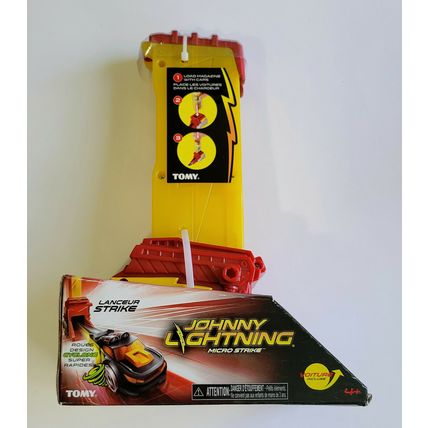 Johnny Lightning Micro strike Launcher with Car New Condition