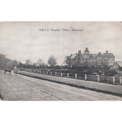 Knutsford BRCS Kilrie Hospital Antique Cheshire Postcard