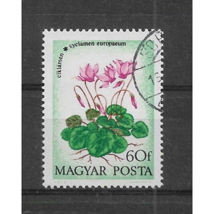 Hungary.SG2821 60fi Cyclamen Europaeum.Fine Used.Nov22