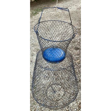 Steel Mesh fish basket ...nice