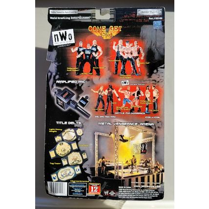 wwe wwf ljn classic superstars n.w.o back & bad scott hall wrestling figure