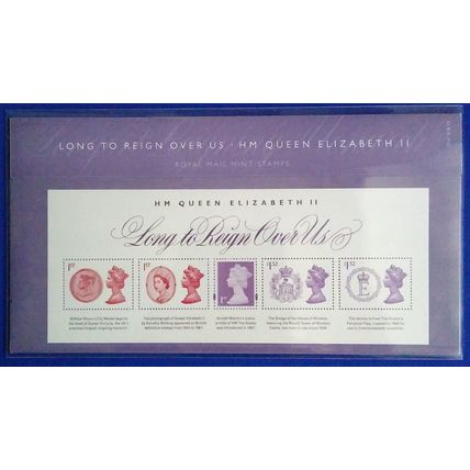 2015 Long To Reign Over Us Miniature Sheet Presentation Pack 516 MNH