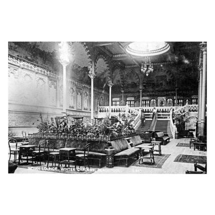 pt2506 - Indian Lounge Winter Gardens , Blackpool , Lancashire - Print 6x4