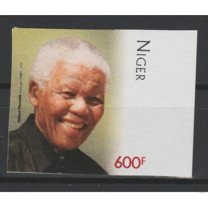 Niger 2018 Mi. ? IMPERF ND Stamp Joint Issue PAN Nelson Mandela 100 years