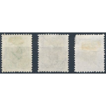 General Jose Artigas: 3 Val - Uruguay 1972 - F H & NM H - MiNr 1270, 1272 & 1274