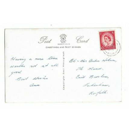 Luton, The Lake, Wardown Park, RP Postcard.