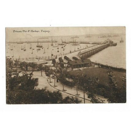 Torquay. Princess Pier And Harbour.