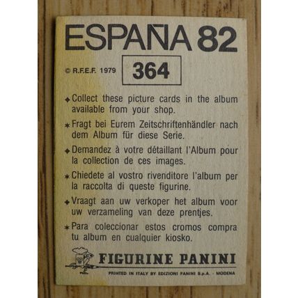 Panini Espana 82 Sticker No. 364 - Brazil Badge