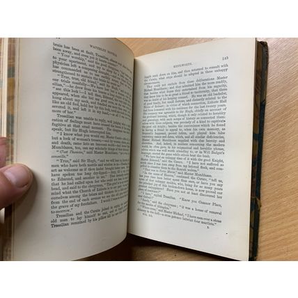 RARE* 1870 SIR WALTER SCOTT "KENILWORTH" FICTION ANTIQUE BOOK (P4)