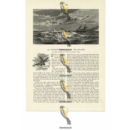 Rough Sea, Book Illustration (Print), 1884