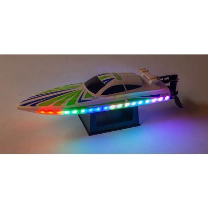 LightWave 400BL RTR Brushless RC Boat W/Lipo Batt +Charger and LED Lights! FAST!