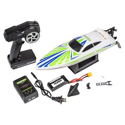 LightWave 400BL RTR Brushless RC Boat W/Lipo Batt +Charger and LED Lights! FAST!