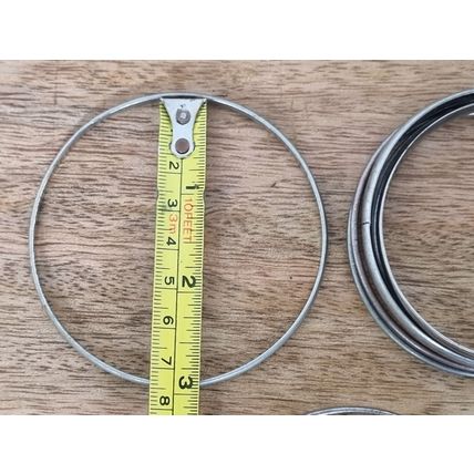 Silver Tone Bangles Set | Minimalist Collection | Vintage Stackable