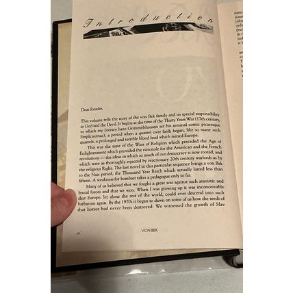 Von Bek by Michael Moorcock First Edition (Hardcover, 1995)