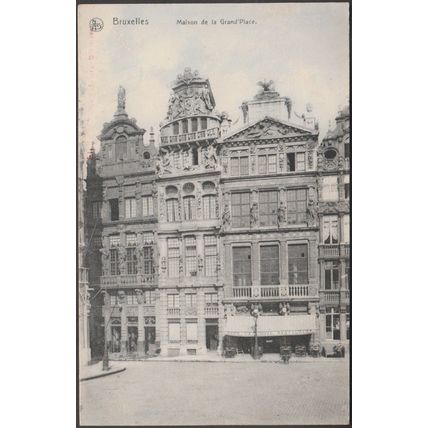 Maison de la Grand' Place, Bruxelles, 1912 - Nels CPA