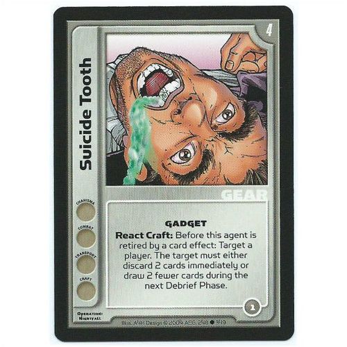Spycraft CCG Operation Nightfall - 248/349 - Suicide Tooth