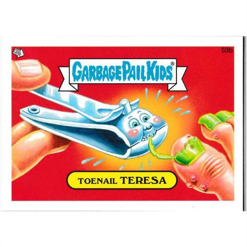 2013 Garbage Pail Kids Mini - #53b - Toenail Teresa