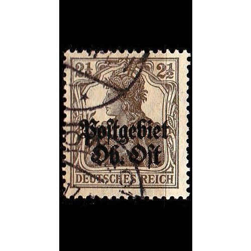 GERMANY REICH Besetzung [OberOst] MiNr 0001 a ( O/used )