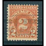 Used J81 2c Postage Due Average Plus WA1307