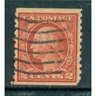 Used 492 2c George Washington Very Fine A10093