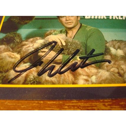 1991 Star Trek, Autograph Card, w/COA, WILLIAM SHATNER, Star Trek (C)