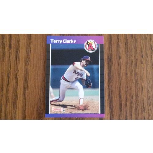 1989 Donrus Card # 607 Terry Clark Mint (9) California Angels