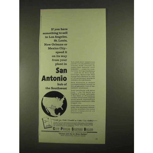 1967 San Antonio City Public Service Board Ad
