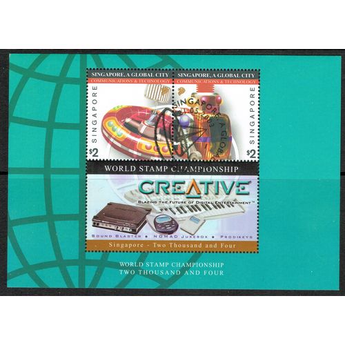 Singapore 2003 Global City (2nd Series) Minisheet SGMS1279 FU