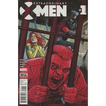 Extraordinary X-Men (Vol 1) Annual # 001 VFN+ (CvrA) ORIG US COMICS
