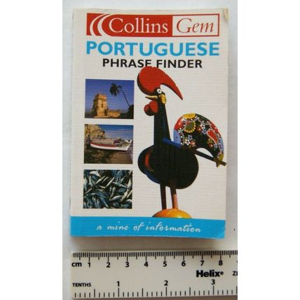 1995 Collins Gem Portuguese Phrase Finder, A Mine of Information