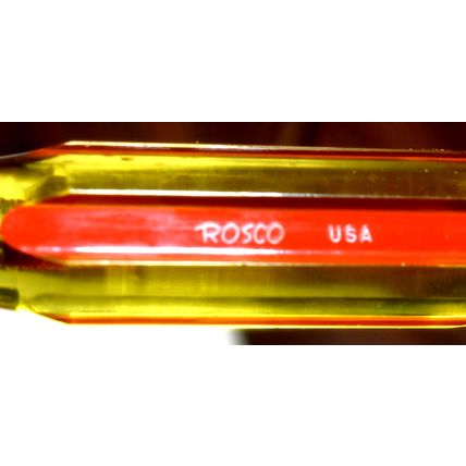 2 NOS! ROSCO 5/16" & 1/4"CLUTCH HEAD PLASTIC HANDHELD drivers.