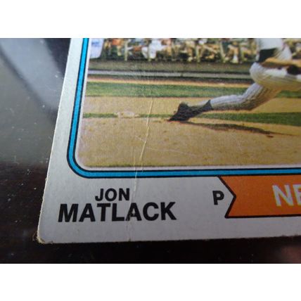 1974 Topps Card # 153 Jon Matlack Good (2) New York Mets