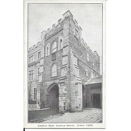 Castle Bow - Castle Hotel - TAUNTON - Somerset Postcard (110SOM)