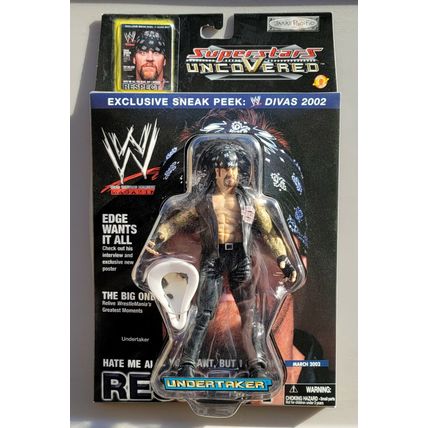 wwe wwf ljn classic superstars magazine uncovered undertaker wrestling figure