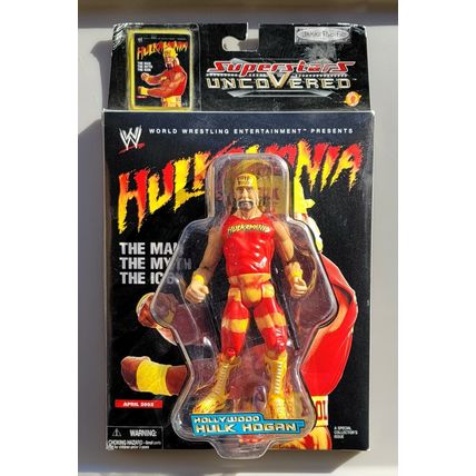wwe wwf ljn classic superstars magazine uncovered hulk hogan wrestling figure