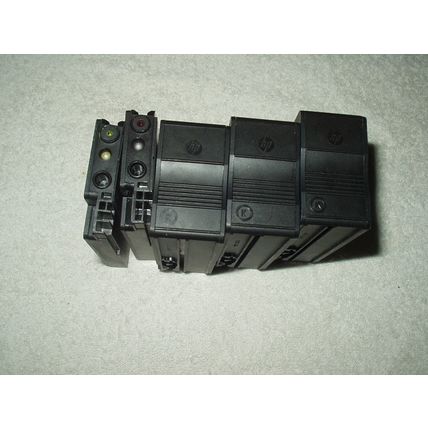 OEM HP 950XL BLACK-3EA 951XL MAGENTA-1EA & 951 YELLOW-1EA INK CARTRIDGES USED