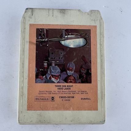 Three Dog Night – Hard Labor 8-Track Tape C8023-50168