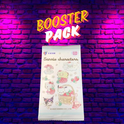Booster Pack KB Sanrio Characters Hello Kitty Cinamoroll Kuromi My Melody 2024