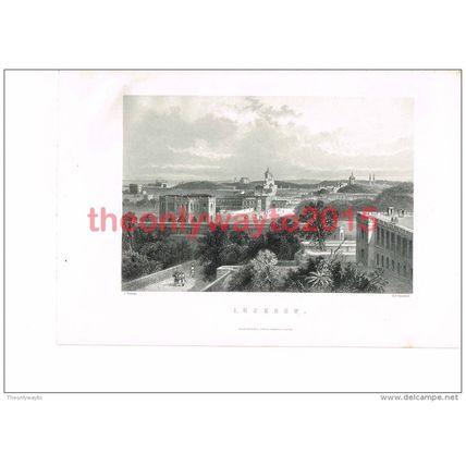 Lucknow, India, Book Illustration (Print), c1890