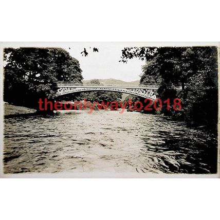 Bettws Y Coed, Bridge & River, Wales, Postcard
