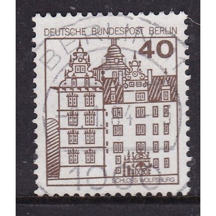 Berlin 1980 Schloss Wolfsburg 40pf Fine Used SG B519a VGC