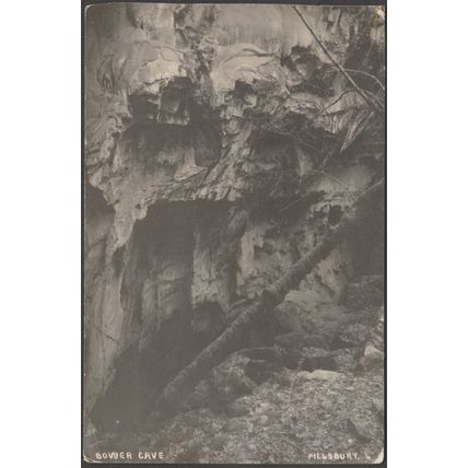 Bower Cave, Coulterville, Yosemite, California, c.1910s - Pillsbury RP Postcard